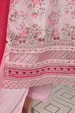 DSO-001C-Baby Pink - Roheen Luxe | 3Pc Ready to Wear Oraganza Embroidered Dress